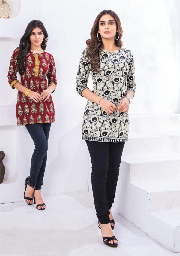 Mayur Crystal Vol 3 Fancy Printed Cotton Top Collection